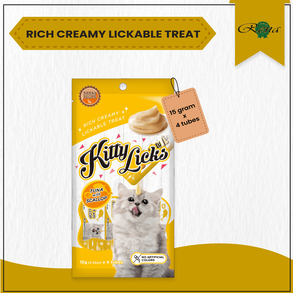 Kitty Licks Tuna Scallop Cat Treats image 3