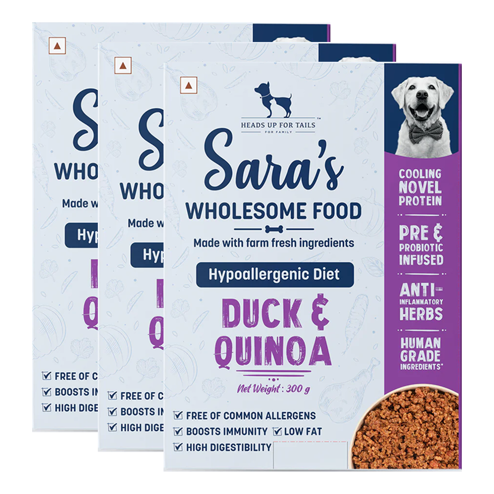 HUFT Sara's Wholesome Hypoallergenic Diet Duck & Quinoa Dog Wet Food image 10