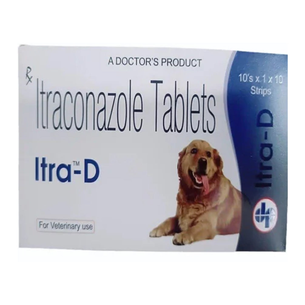 Doctors Vet Itra D Tablets (Itraconazole) for Dogs