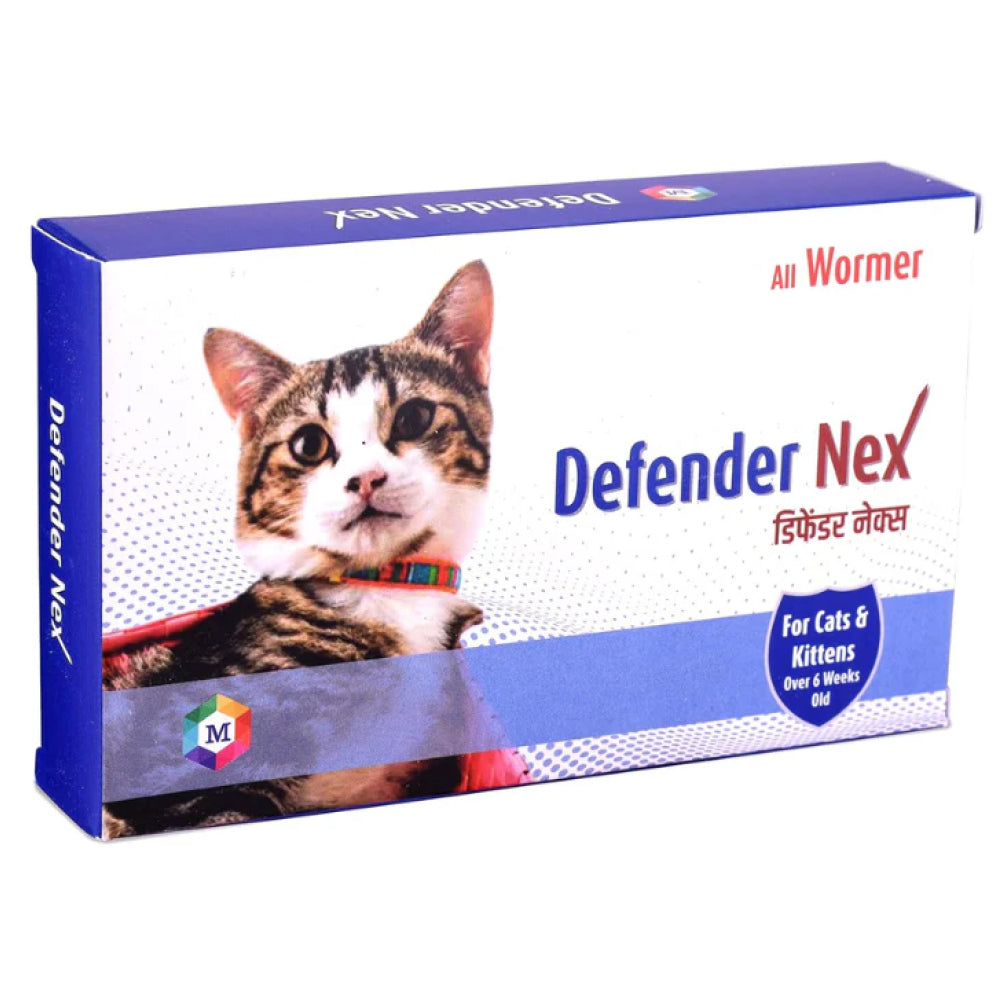 Medfly Healthcare Defender Nex Dewormer Tablets for Cats image 2