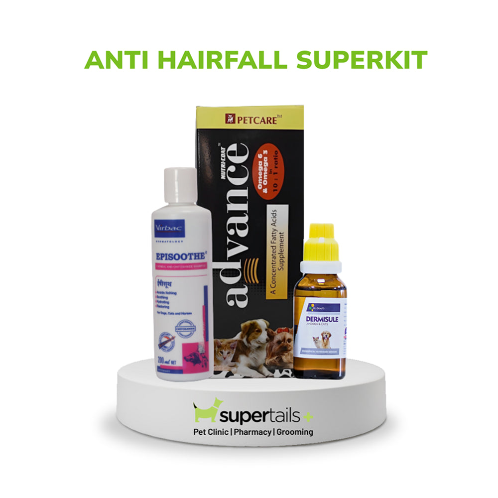Anti Hairfall SuperKit for Dogs and Cats