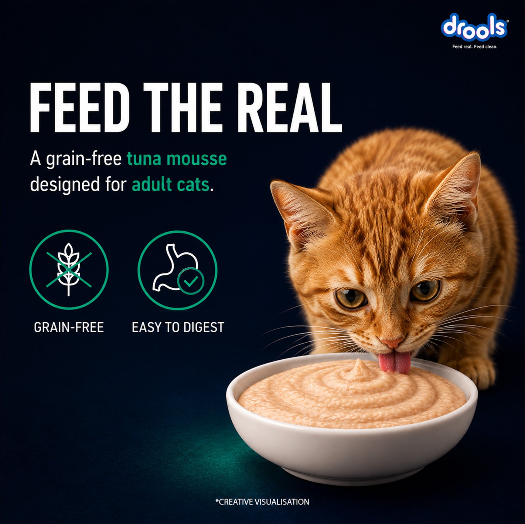 Drools Tuna Mousse Adult Cat Wet Food image 6
