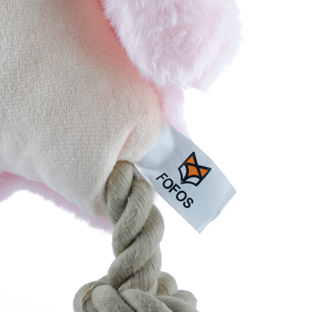 Barkbutler x Fofos Ropeleg plush Rabbit Toy for Dogs image 5