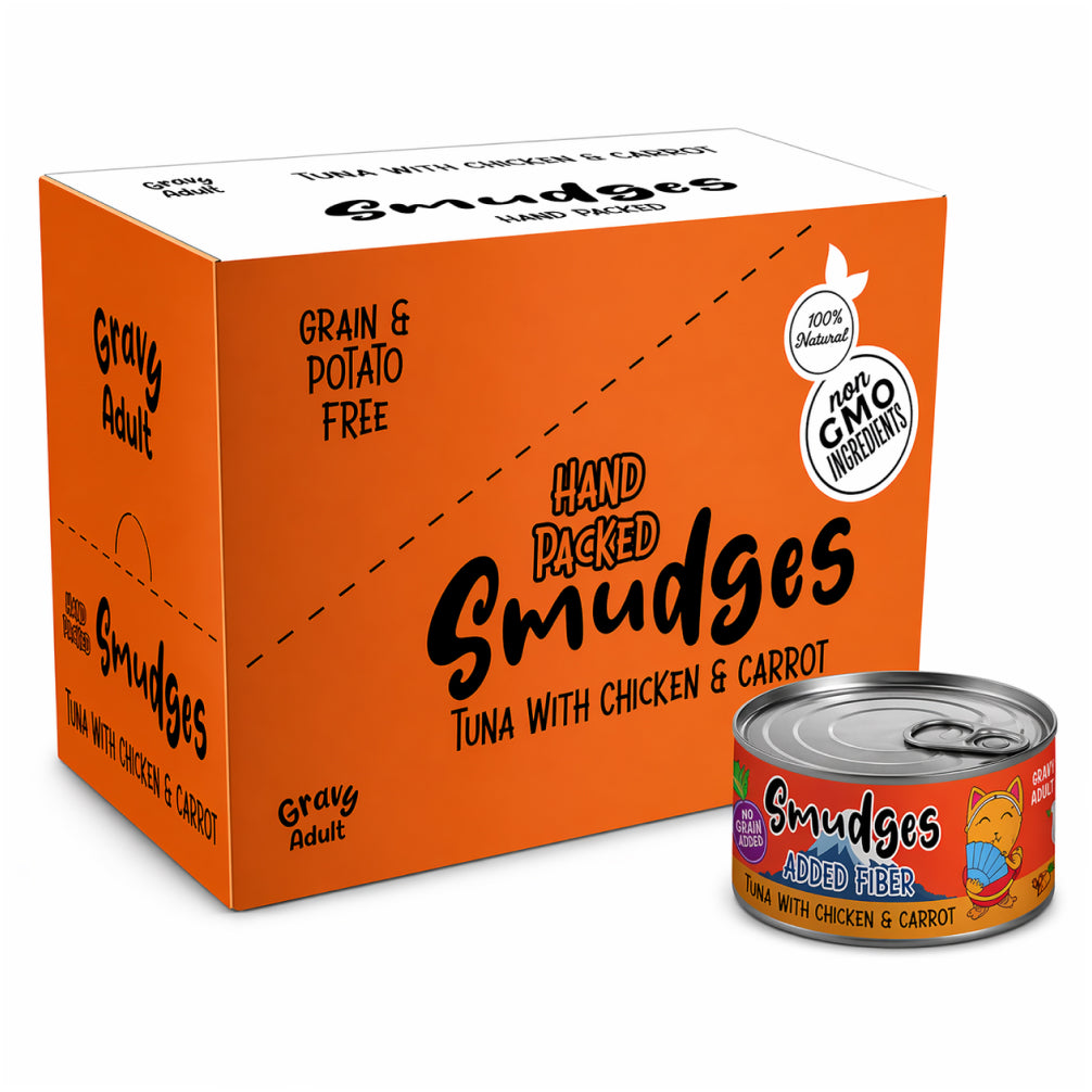 Smudges Tuna Flakes with Chicken and Carrot in Gravy Adult Cat Wet Food image 7