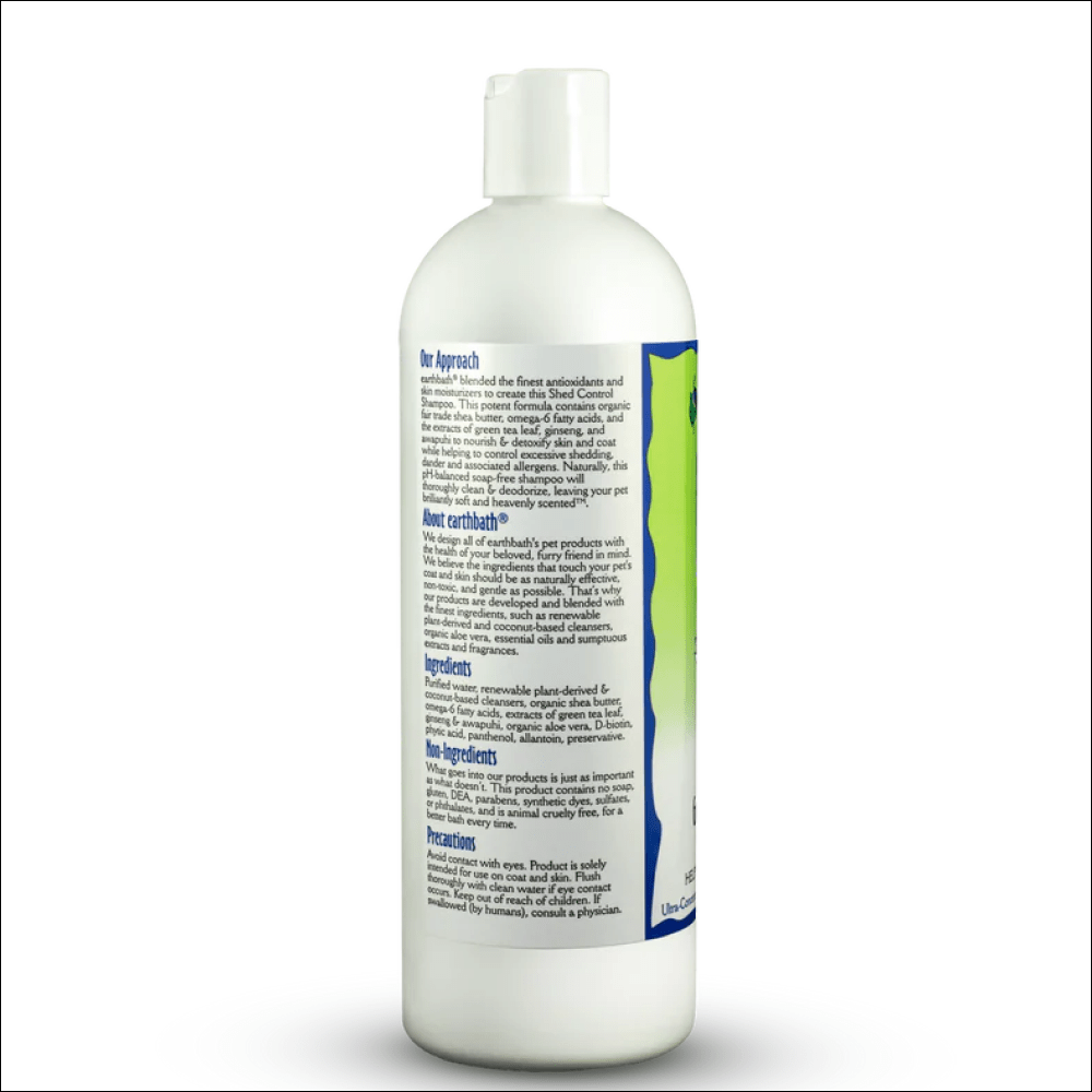 EarthBath Shed Control Green Tea & Awapuhi Shampoo for Dogs and Cats image 3