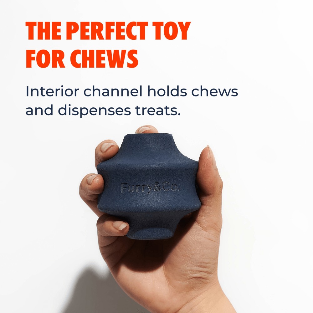 Furry & Co Roller Toy for Dogs (Indigo Blue) image 8