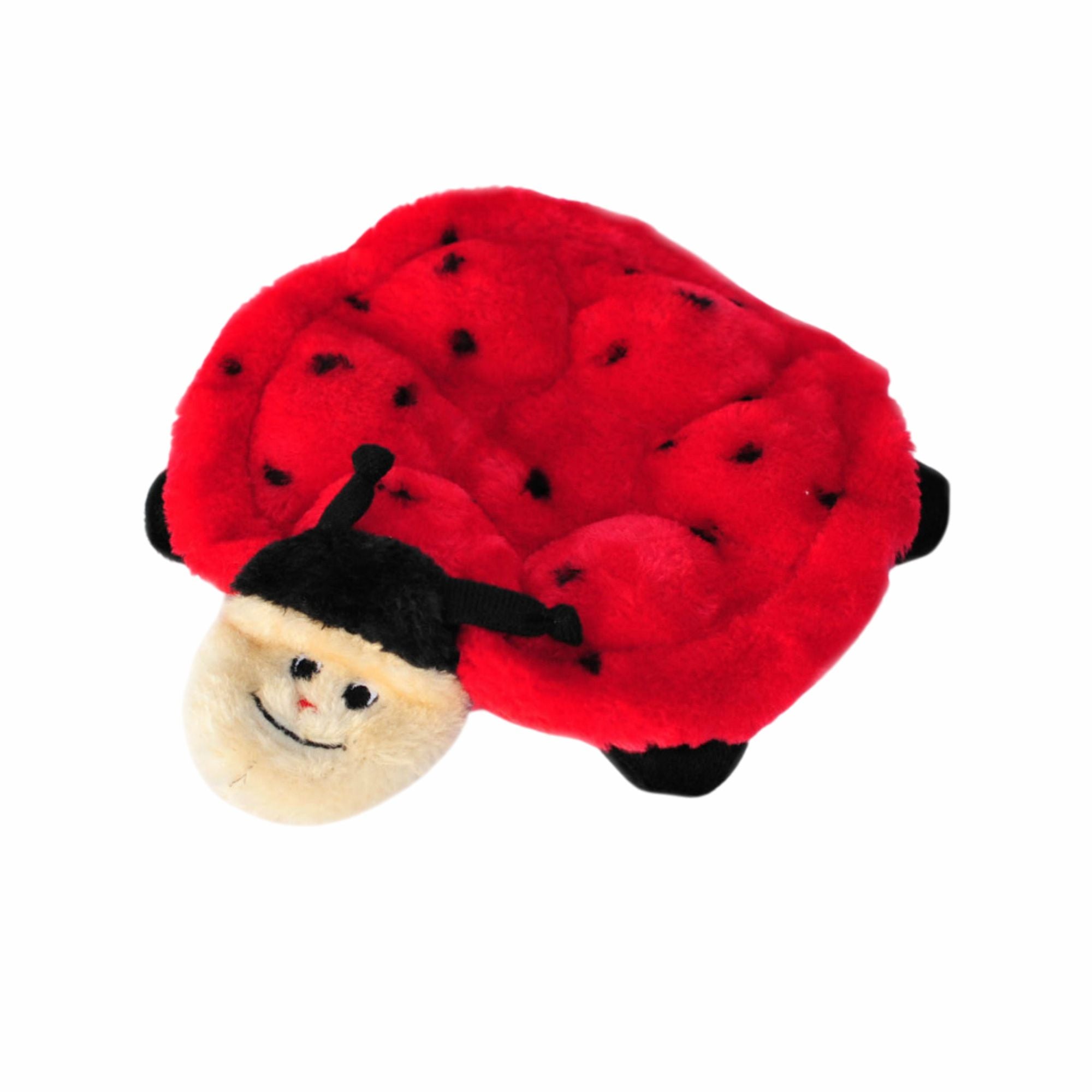 Zippy Paws Squeakie Crawler Betsey the Ladybug Plush Toy for Dogs image 1