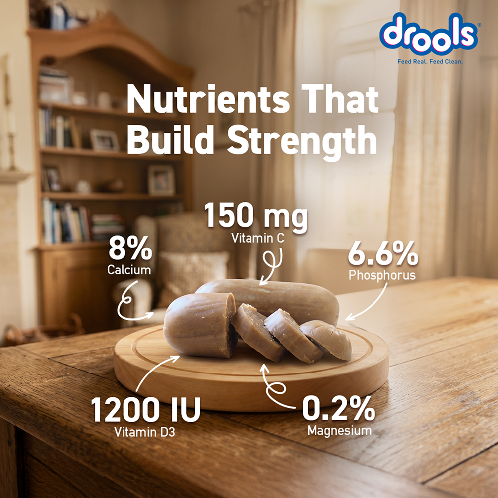 Drools Absolute Calcium Sausage Supplement for Dogs image 5