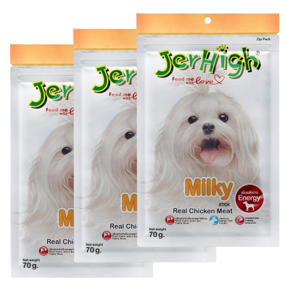 JerHigh Chicken Milky Dog Treat image 3