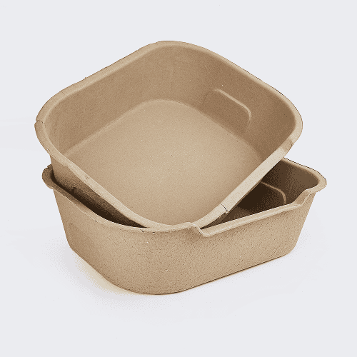 Barkbutler x Fofos Disposable Litter Box for Cats (Beige) image 2