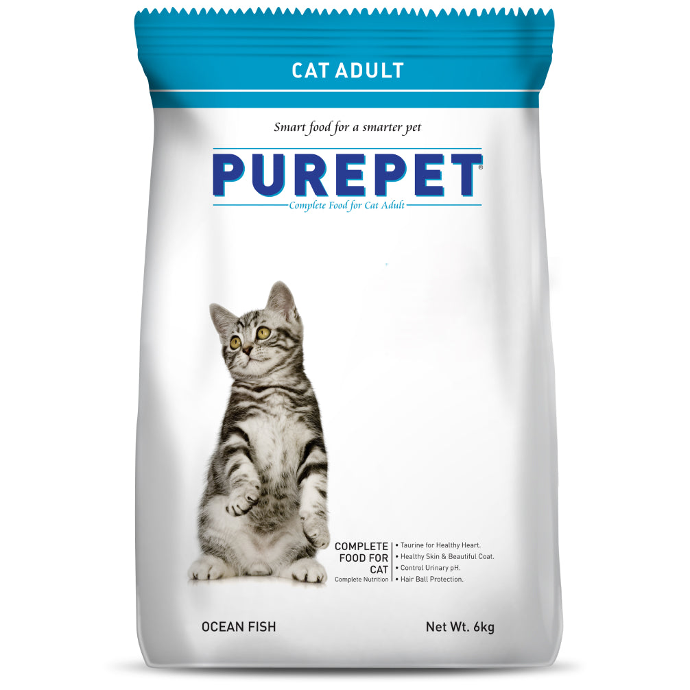 Purepet Ocean Fish Adult Cat Dry Food image 2