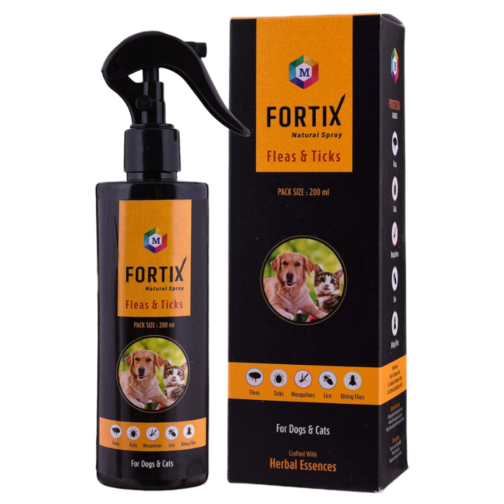 Medfly Healthcare Fortix Tick & Flea Spray for Dogs and Cats image 3