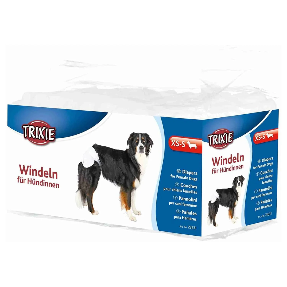 Trixie Female Diapers for Dogs (36x52cm) image 7
