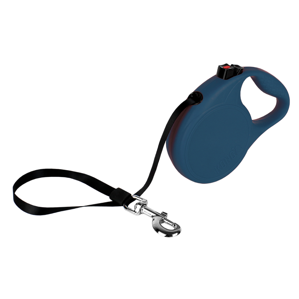 Kong Terrain Retractable Leash for Dogs and Cats (Blue) image 7