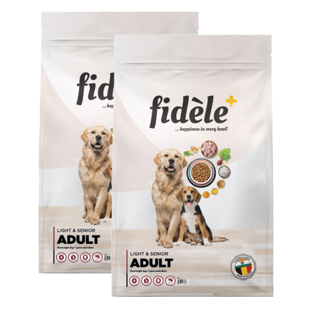 Fidele Plus Adult Light & Senior Dog Dry Food image 8
