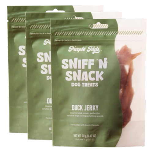 Purple Tails Sniff N Snack Duck Jerky Dog Treat image 6