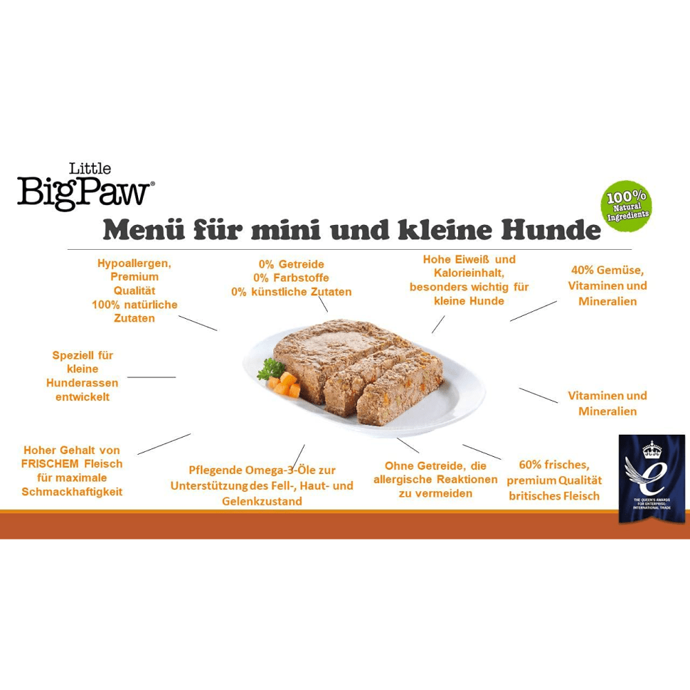 Little Big Paw Turkey & Vegetable Dinner Dog Wet Food image 4