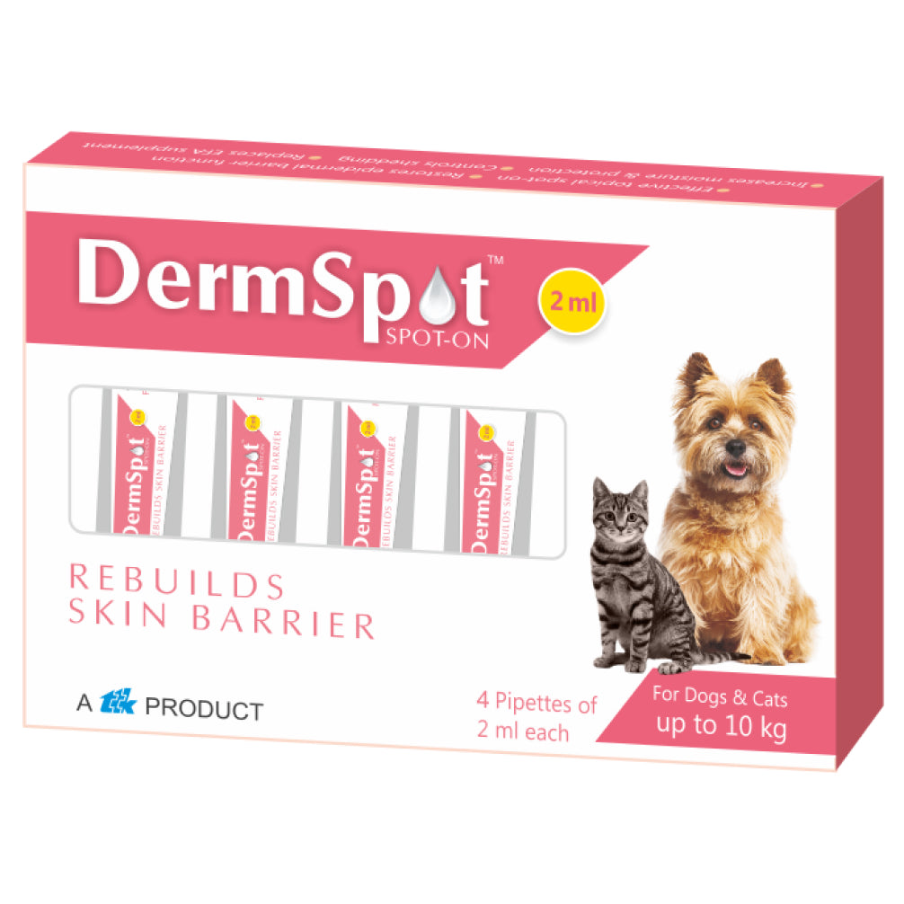 Ttk DermSpot Spot on for Skin Barrier Rebuilding & Protection for Dogs and Cats