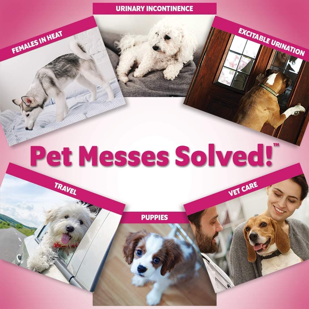 OUT! Disposable Female Diapers for Dogs (46x63cm) image 6