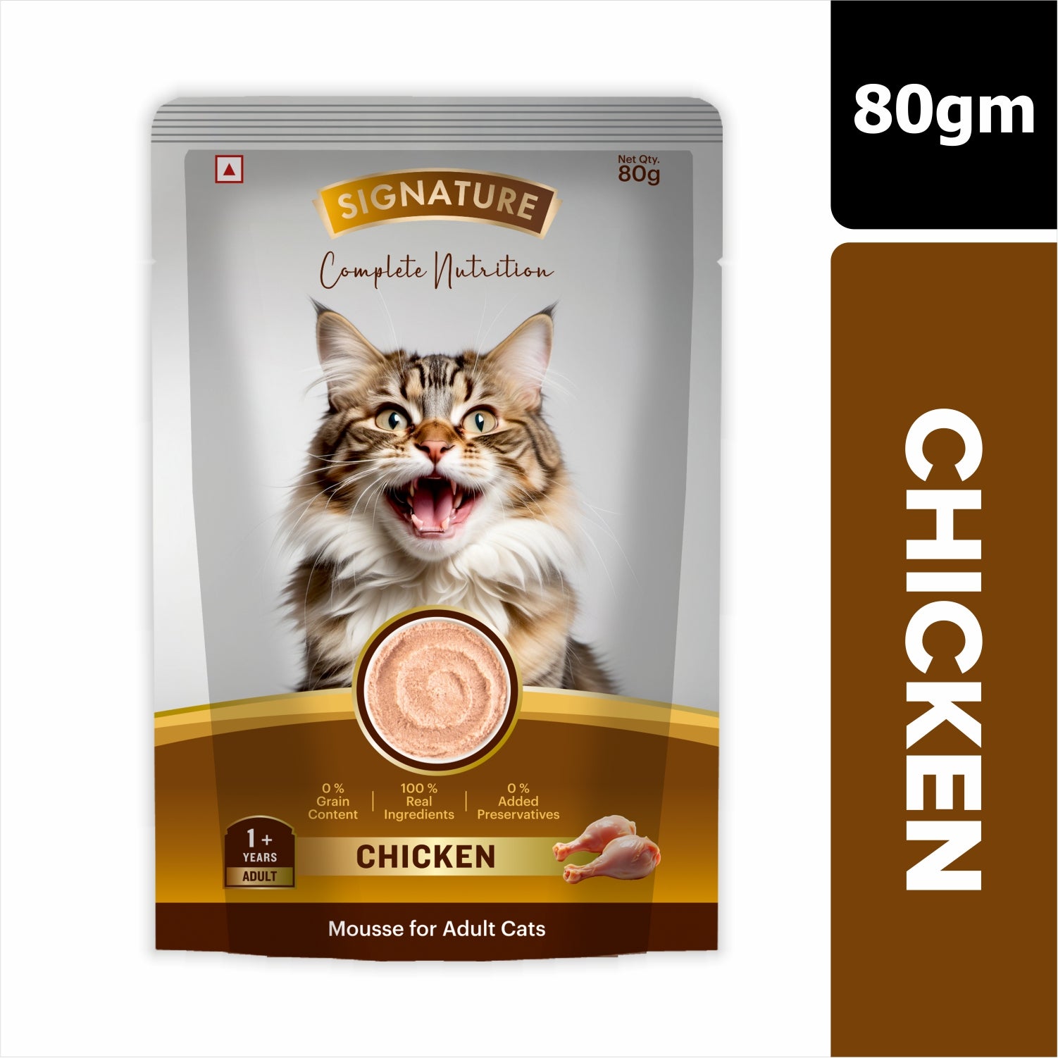 Signature Grain Zero Chicken Mousse Adult Cat Wet Food image 6