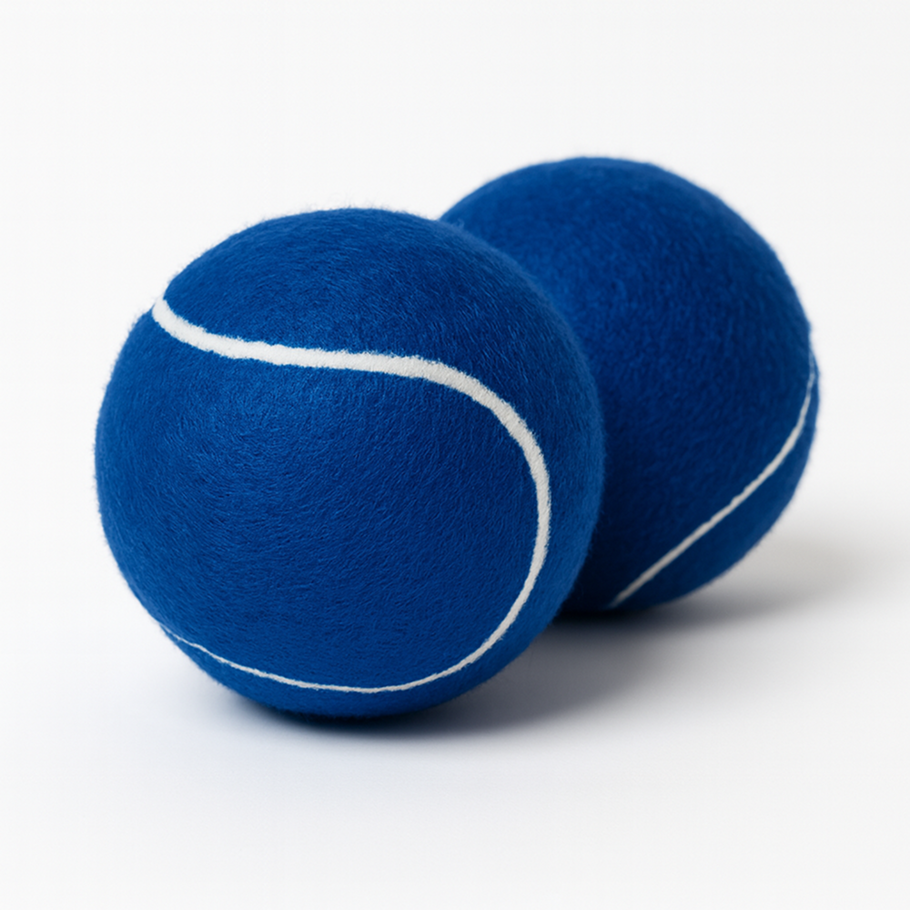 Talking Dog Club Tennis Ball Toy for Dogs (Blue) image 1