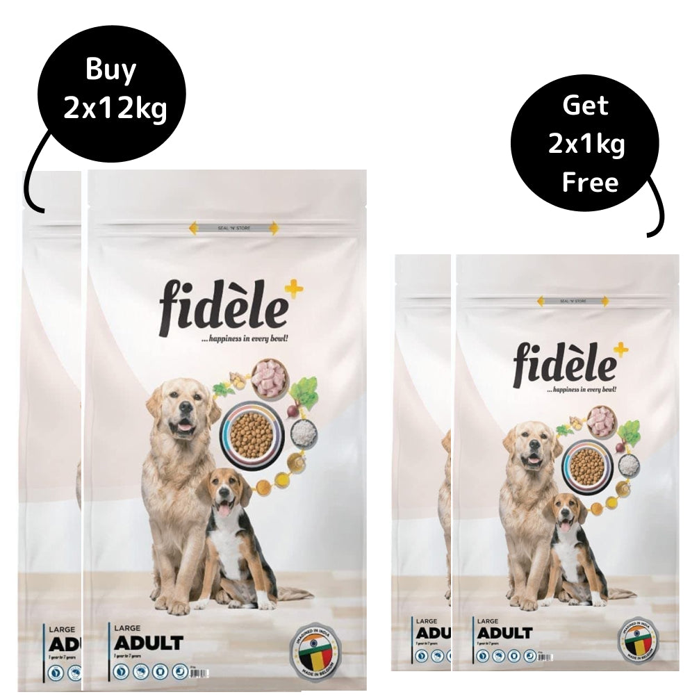 Fidele Plus Adult Large Dog Dry Food image 8