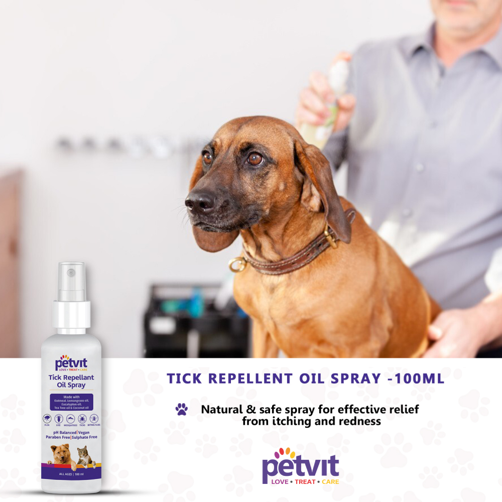 Petvit Tick Repellent Oil Spray for Dogs and Cats image 9