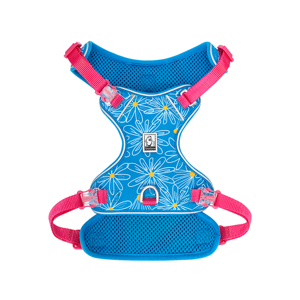 Truelove Ultra Light Harness & Leash Set for Small Dogs (Diva Blue) image 2