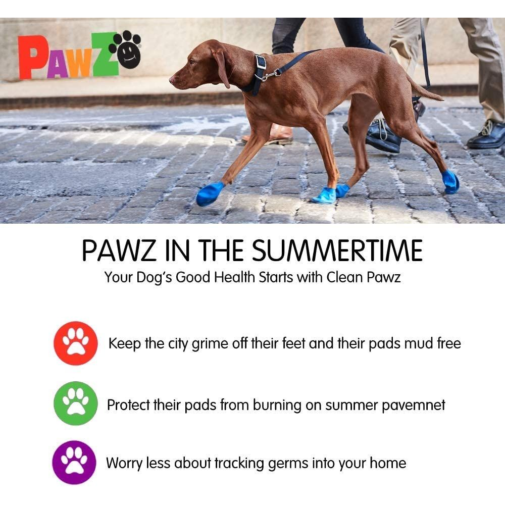 Protex PawZ Disposable and Reusable Boots for Dogs (Purple) image 7