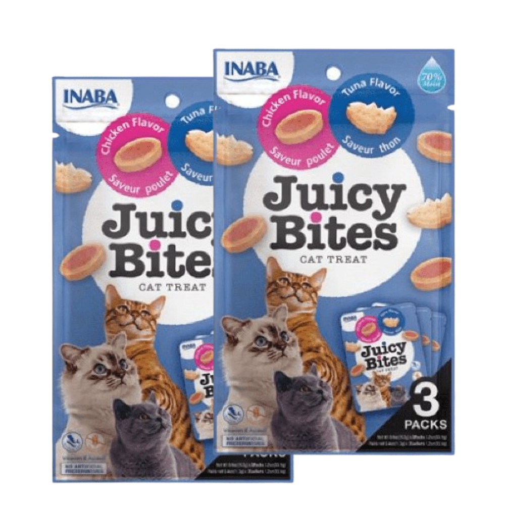 INABA Juicy Bites Tuna and Chicken Flavoured Cat Treats image 7