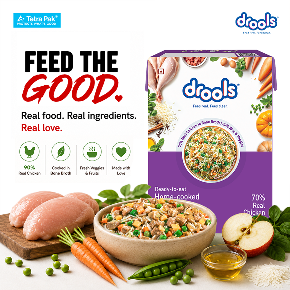 Drools Tetra Pack Real Chicken Biryani Dog Fresh Food image 3