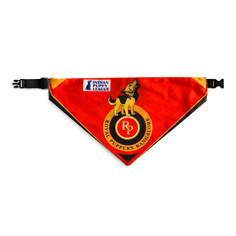 Barkbutler Royal Puppers Banglore Bandana for Dogs