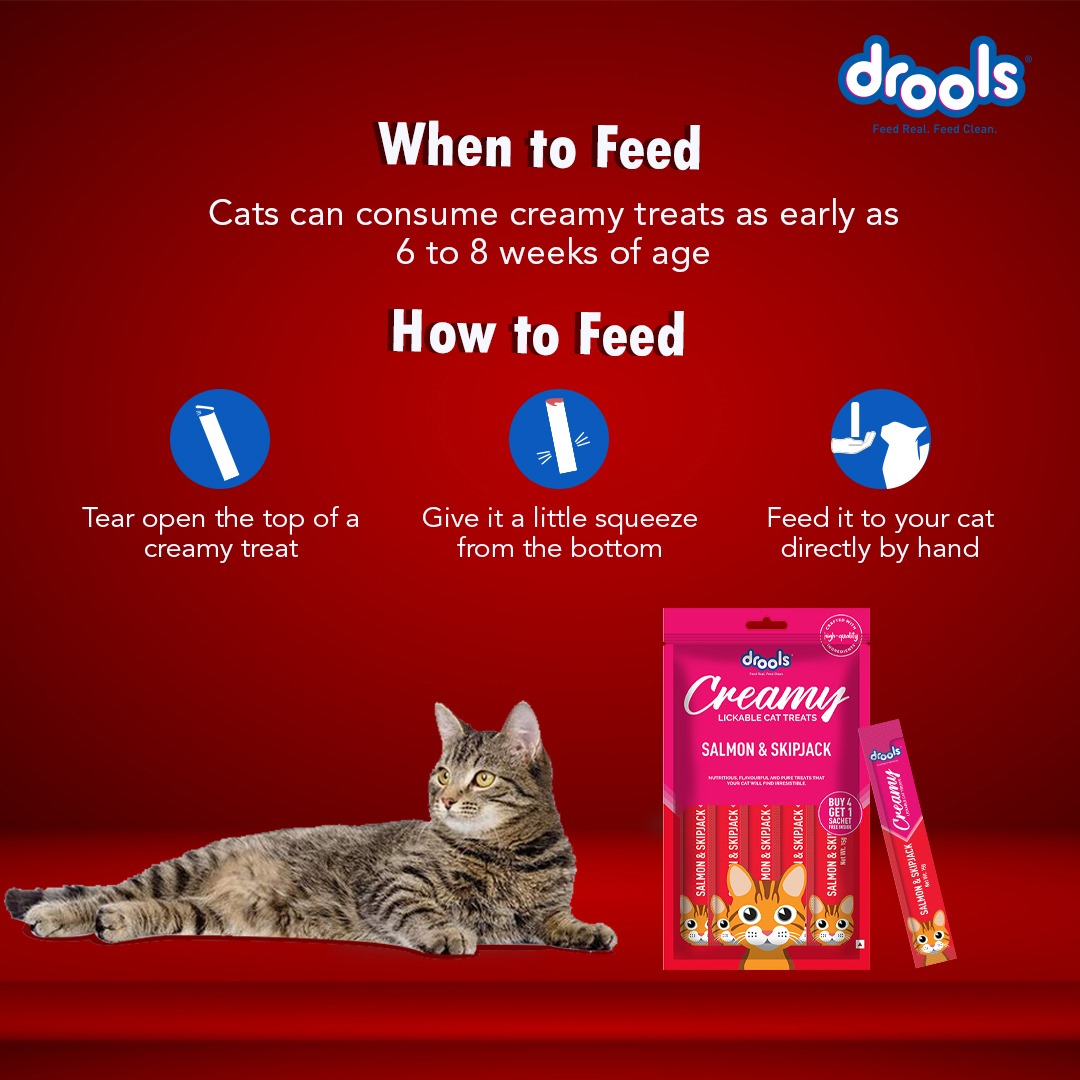 Drools Seafood Medley, Salmon & Skipjack and Crab & Chicken Cat Treats Combo image 7