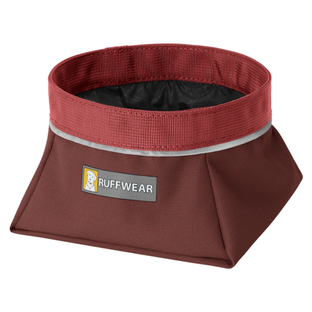 Ruffwear Quencher Portable Bowl for Dogs (Fired Brick)