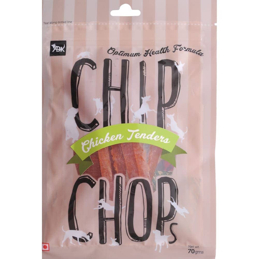 Chip Chops Chicken Tenders, Chicken Chip Coins and Sweet Potato Chicken Dog Treats Combo (3 x 70g) image 4