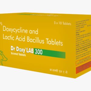TTK Dr Doxy LAB 300mg Tablets for Dogs & Cats (Doxycycline &  Lactic Acid Bacillus)