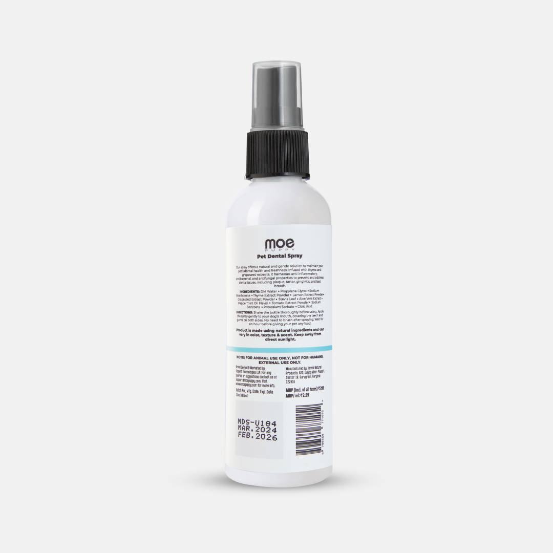 Moe Puppy Thyme Grapeseed Dental Spray for Dogs & Cats image 6