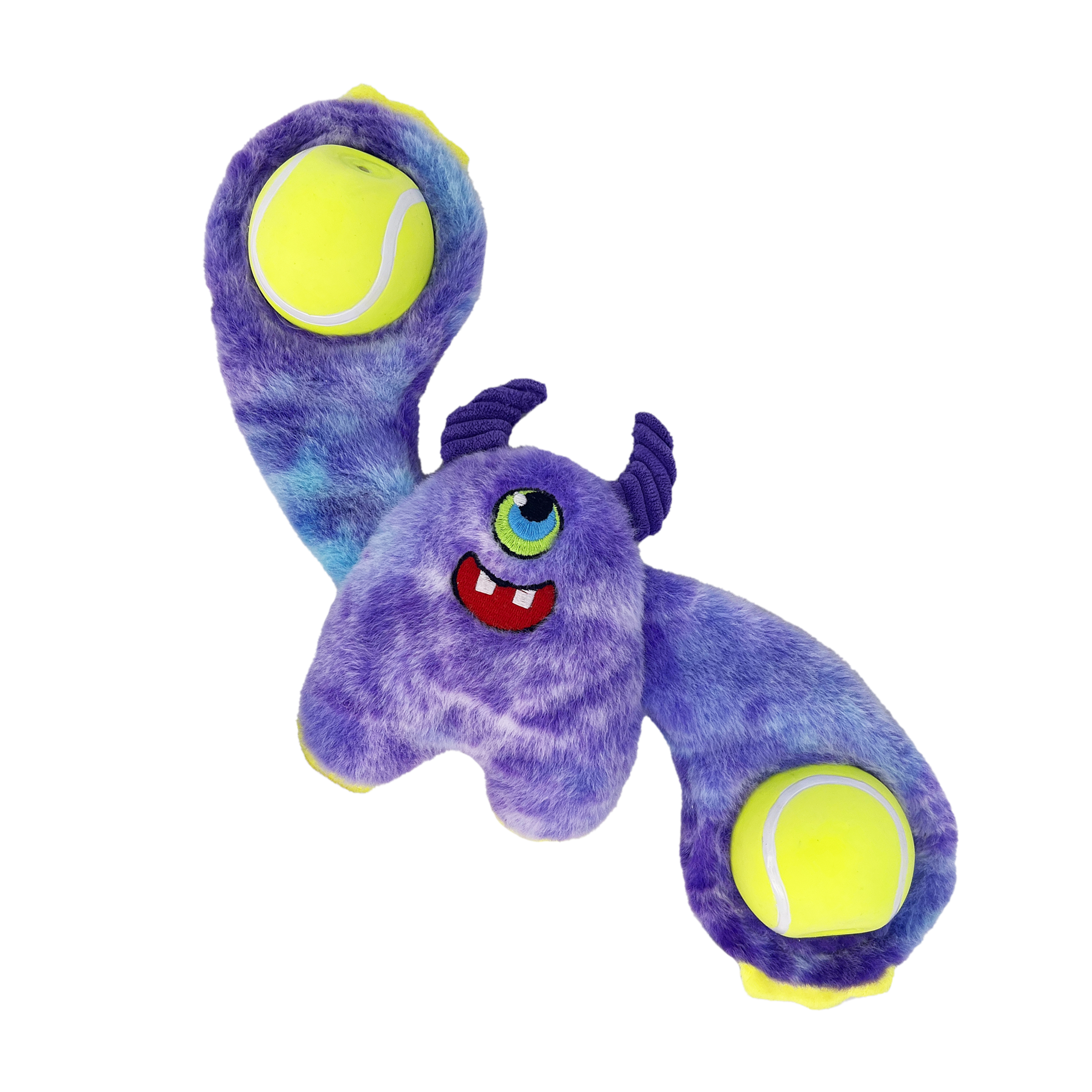 Kong Woozles Monster Plush Toy for Dogs (Purple)