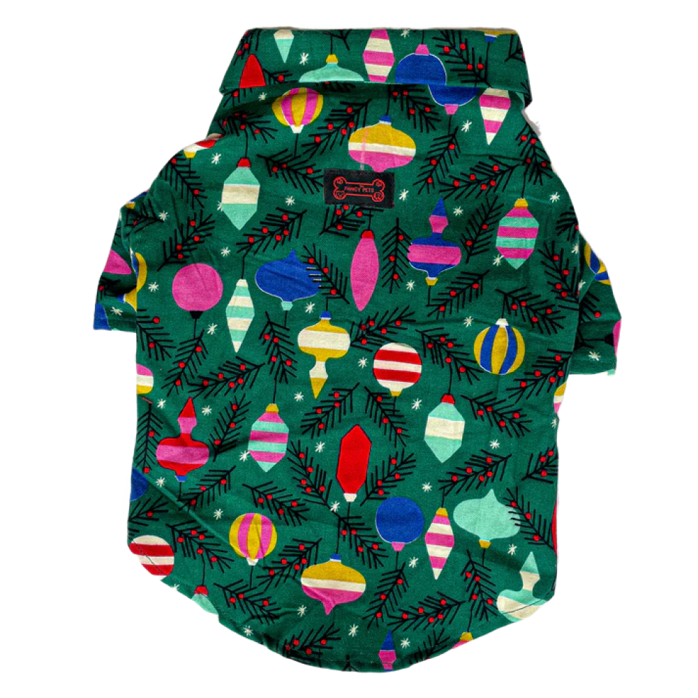 Pawgypets Warm Winter Shirt for Dogs and Cats (Green) image 2