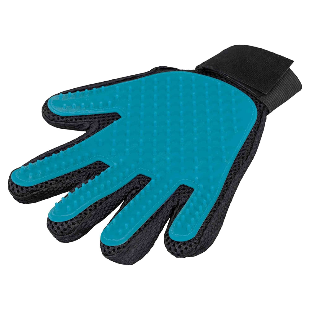 Trixie Fur Care Massage and Shine Gloves for Dogs and Cats (16x24cm) image 2