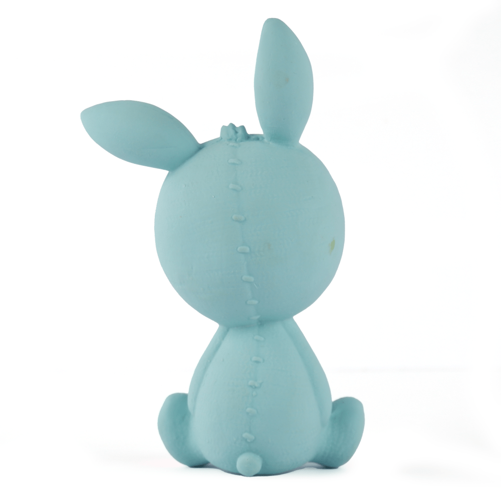 Barkbutler x Fofos Latex Bi Rabbit Toy for Dogs | For Medium Chewers (Blue) image 4