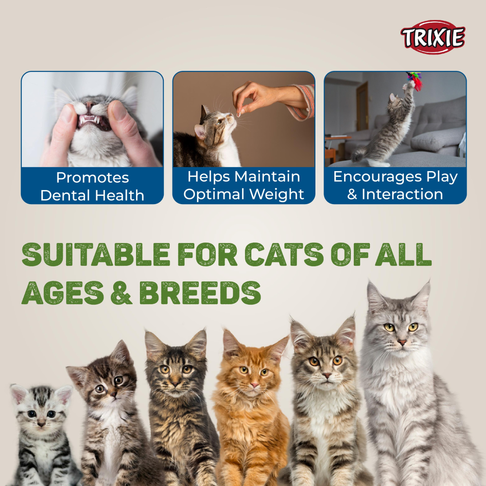 Trixie Premio Chicken Cubes & Tuna Filet Bites Cat Treats image 7