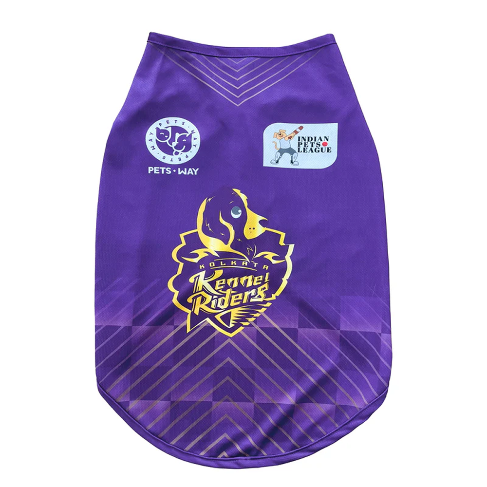 Pets Way Kolkata Kennel Riders Team Jersey Vest for Dogs | Indian Pet League image 1