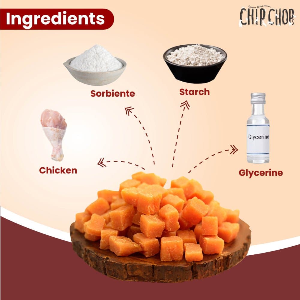 Chip Chops Tender Chicken and Diced Chicken Dog Treats Combo image 7