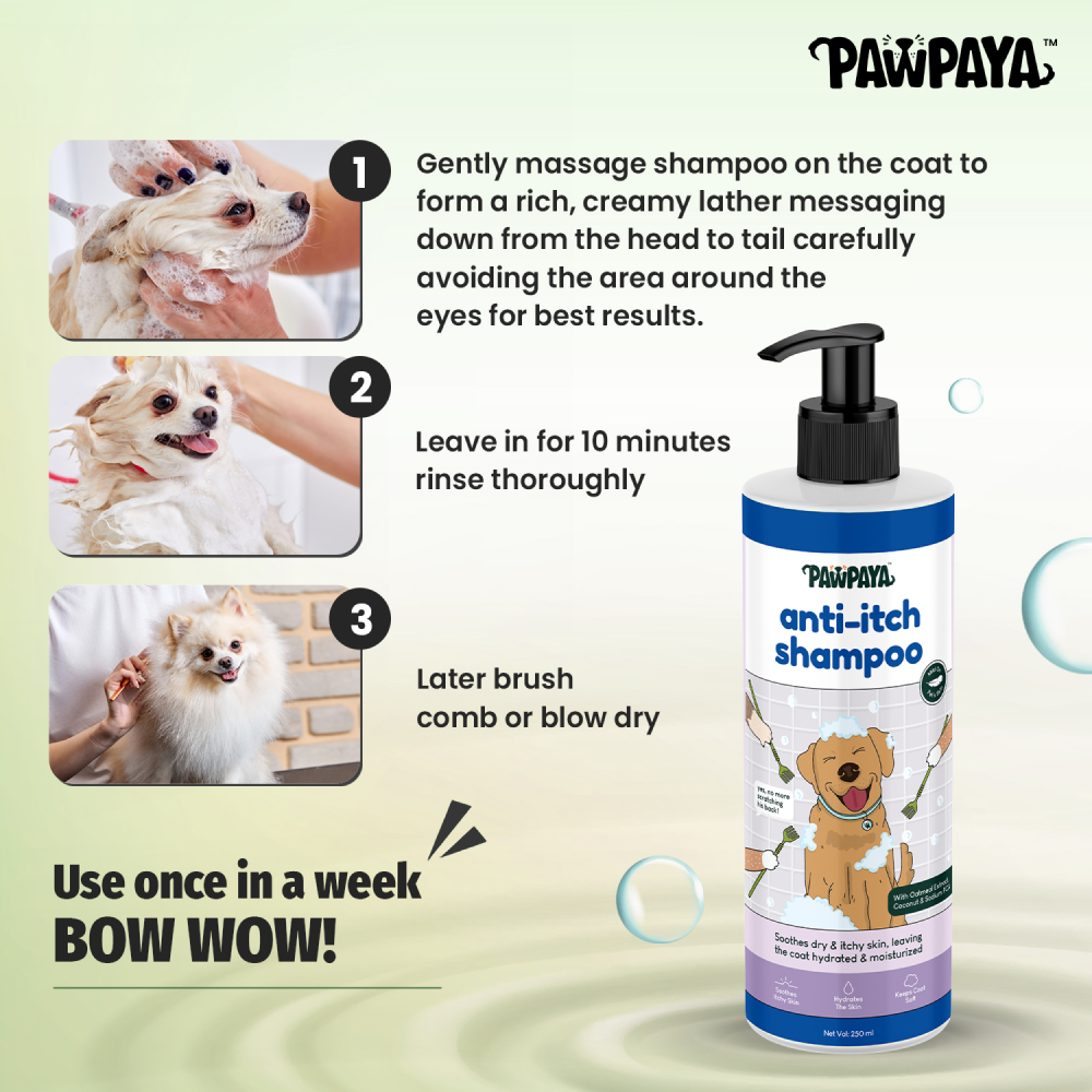 Pawpaya Anti Itch Shampoo for Dogs image 2