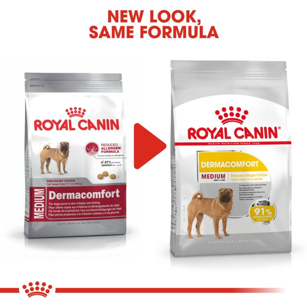 Royal Canin Derma Comfort Medium Adult Dog Dry Food image 8