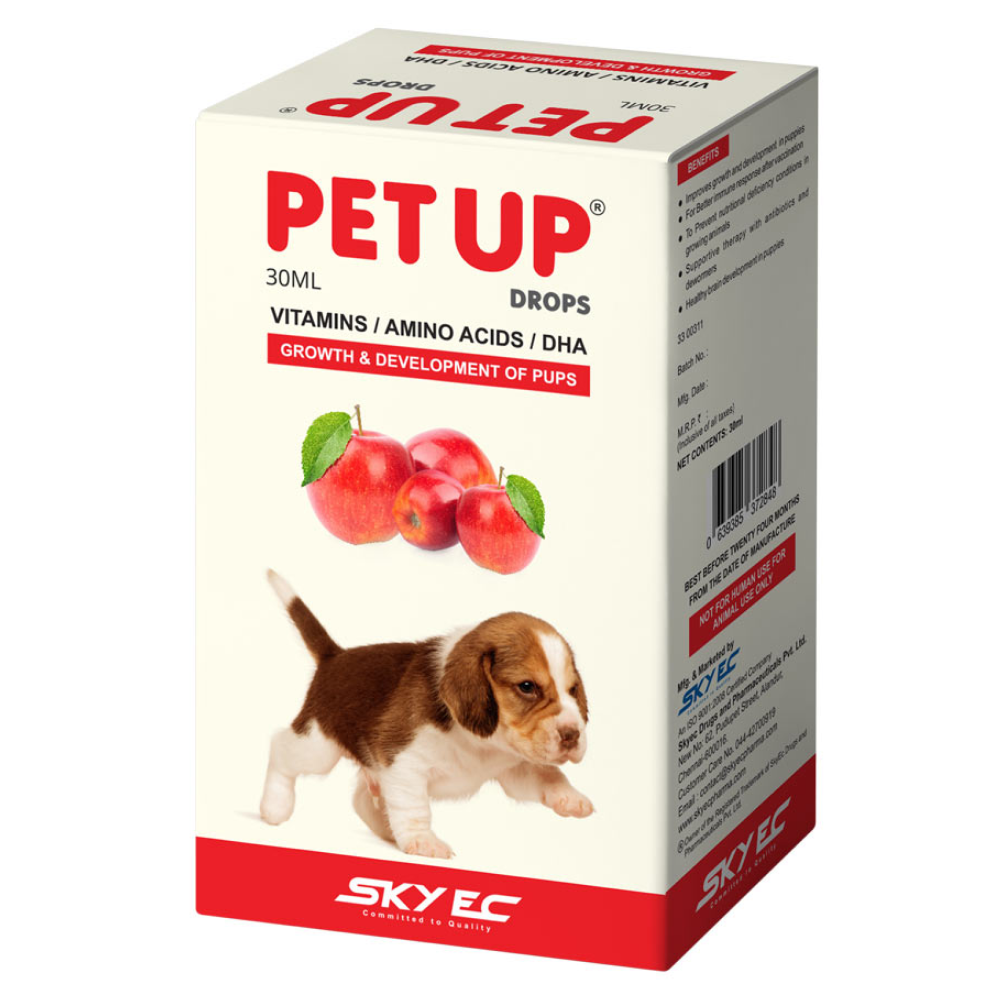 Skyec Petup Drops Multi Vitamin Supplement for Puppies and Kitten (30ml) image 2