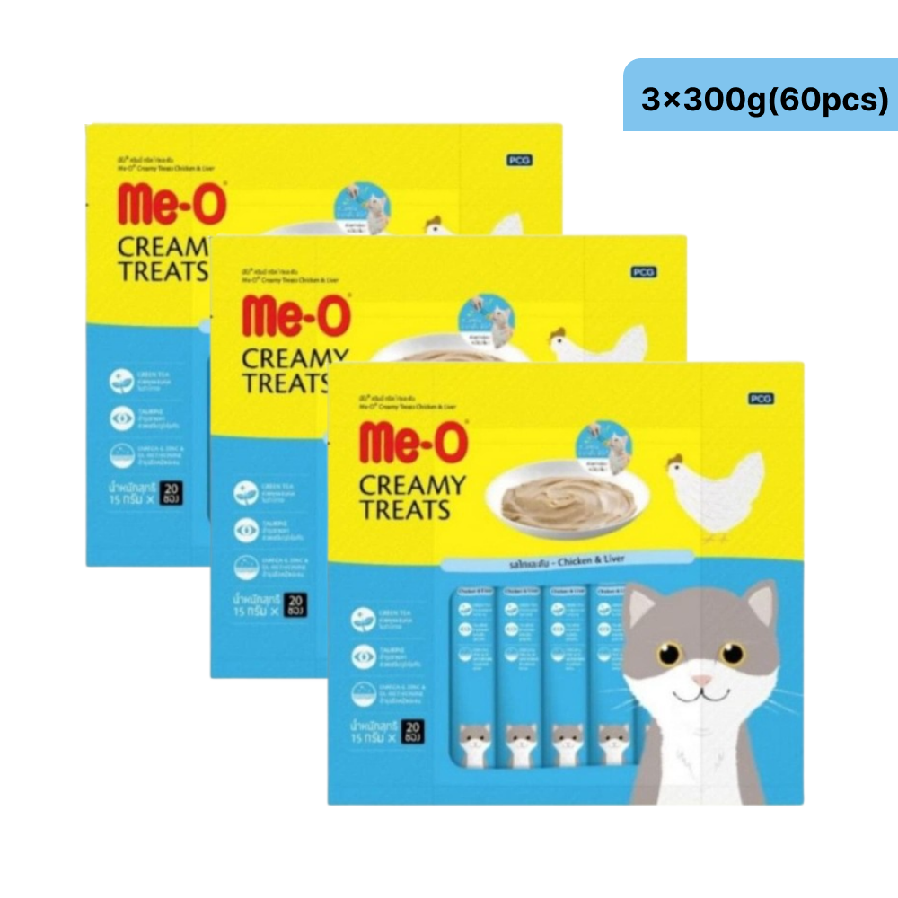 Me O Creamy Chicken & Liver Cat Treats image 4