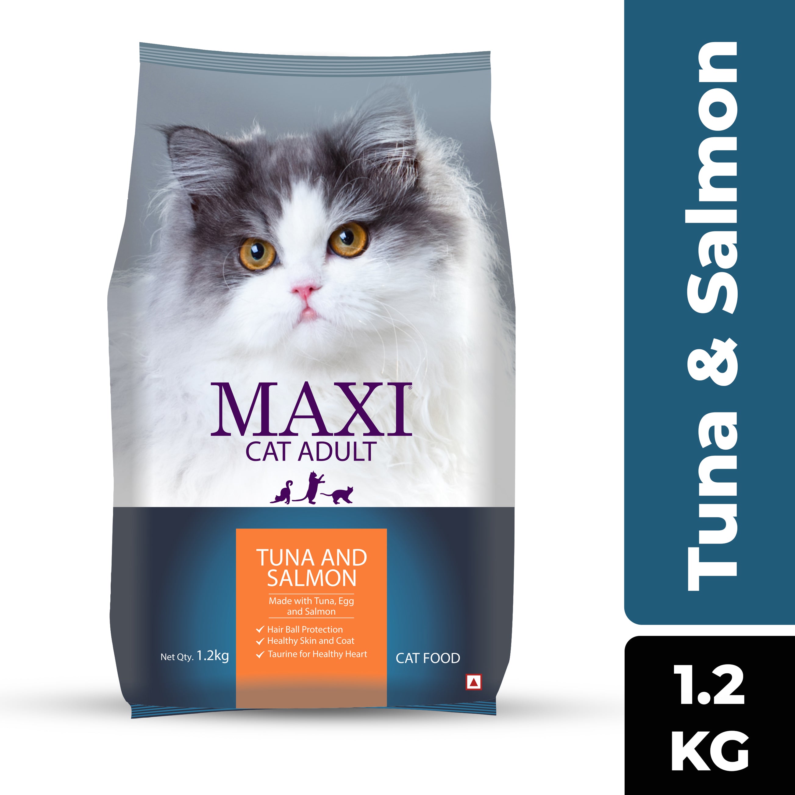 Maxi Adult Tuna & Salmon Adult Dry Cat Food image 10