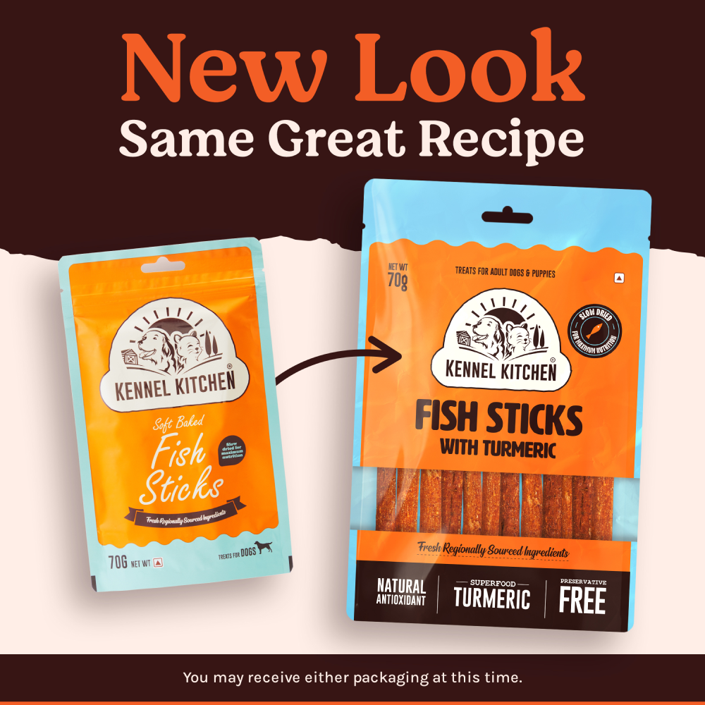 Kennel Kitchen Fish Sticks with Turmeric Dog Treats image 2